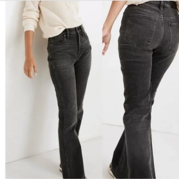 Harley Davidson Black Bootcut Jeans - Picture 1 of 7